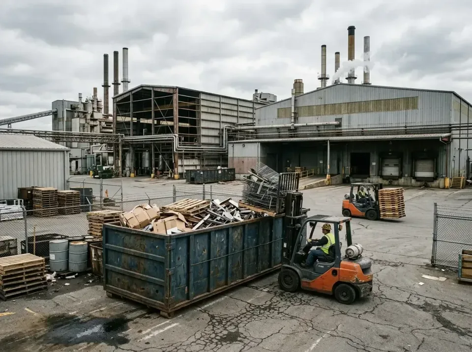 industrial-factory-scrap-conta-003 — frequently asked questions, Cheap Roll-off Dumpster Rentals in Steiner Ranch, TX